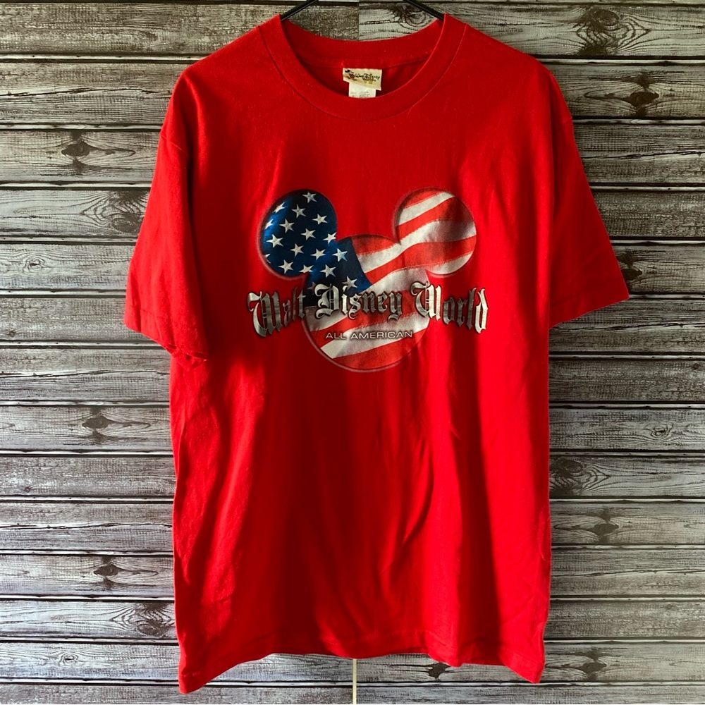 Walt Disney World Women's All American‎ Short-Sleeved Tee Size L